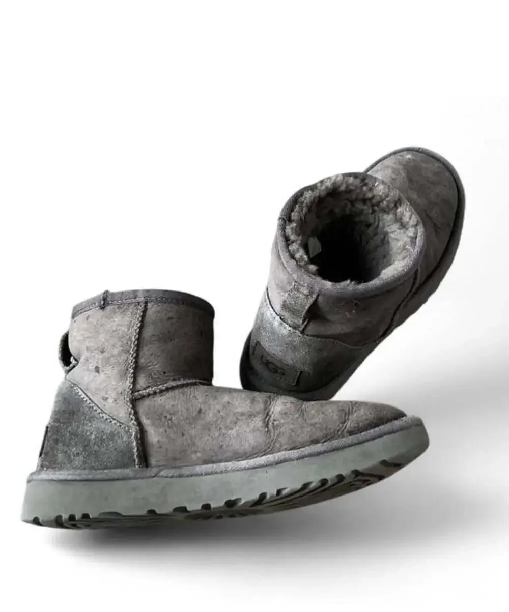 Y2K UGG Classic Mini II Boot Grey Size US 7
